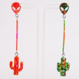 Neon Deserterrestrial Earrings